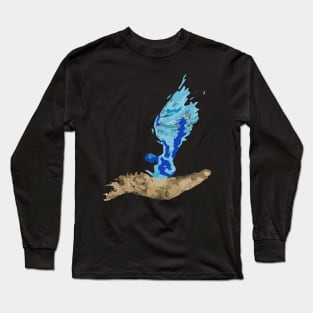 Angel sit on hand Long Sleeve T-Shirt